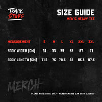The Race Never Ends Men's Heavy Tee - Black