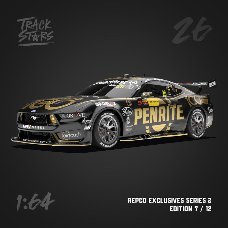 1:64 Penrite Racing #26 Ford Mustang GT Supercar - 2026 Repco Supercars Championship - Kai Allen